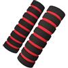 RNXRZANK 2X Manopole per Manubrio di Ricambio Manopole per Manubrio Antiurto in Spugna per Bici da Strada Accessori BMX, Rosso