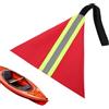 Générique Kit per bandiera kayak - Banner di sicurezza riflettente ad alta visibilità, accessorio per indicatore di avvertimento luminoso | per segnali di avvertimento riflettenti ad alta vite
