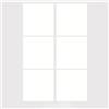 NiuLumea Protezione da parete in feltro per bersaglio per freccette, 600 x 600 x 12 mm, per ridurre il rumore, per la casa e il bar, bianco