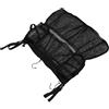 Healeved Borsa Porta Scarpe da Trampolino in Mesh Traspirante con Tasche e Cinturino Regolabile per Attività Esterne a Bordo Piscina Colore Nero
