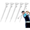 Générique Tees de Golf - Set di 5 tees da golf a 18 gradi di inclinazione, prevenzione rotazione laterale, riduzione sfregamento per pratica all'aperto e interni