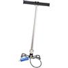 BTOSEP Pompa ad aria manuale ad alta pressione, gonfiatore portatile con design robusto in acciaio inox, per accessori subacquei, tubo da 53 cm