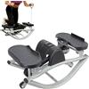 Genérico Rock Stepper da lato a lato, attrezzatura fitness portatile per allenamento, allenatore di equilibrio con fasce di resistenza, per articolazioni, gambe, addominali, uomini, donne, palestra, ufficio