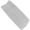 RNXRZANK Tappetini Antiscivolo per Tavola da Surf, 6 Pezzi, Impugnature Complete per Il Ponte, Cuscinetti Antiscivolo, Blu