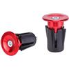 Bnojjellol Leghe di alluminio Biciclette Grip End Caps Road Bike Manubrio Tappi di Ricambio Bike Grip Tappi Manubrio Biciclette Enduring