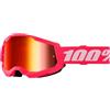 100% Maschera Strata 2 Pink - Lente A Specchio Rossa