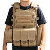 Lbaote Airsoft Chest Rig | Custodia protettiva regolabile multipla | Gioventù Airsoft Vest - per simulazione paintball allenamento caccia all'aperto cosplay costume gioco di ruolo combattimento