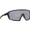 Demon Unisex Gravel Sportbrille, opaco nero argento-smoke mirror, OneSize