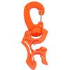 Buxuaaaa Supporto per tubo flessibile da immersione con clip a doppio gancio a scatto per snorkeling
