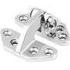 Rjrjc Cerniera in acciaio inox 316 rimovibile per barche, resistente, lucidata a specchio, per porte, finestre e armadi, 7 x 6 e 7 x 3 cm