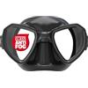 Salvimar, Morpheus Mid Anti Fog, maschera in silicone ragazzo/ragazza, per snorkeling o pesca subacquea, Nero