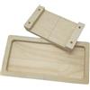 Generic Impugnatura da arrampicata - Dimensioni 28 x 14 x 1,5 cm | allenamento per arrampicata e rinforzi mani in legno, strumento per esercizi utilizzato principalmente per rafforzare i muscoli di mani e