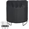 Generic Copertura per trampolino | Impermeabile | Protezione impermeabile | Copertura rotonda per trampolino esterno | per cortile esterno giochi giardino casa estate
