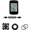 Vibsky Computer per bicicletta GPS wireless, 2,4 pollici, grande display, contachilometri da ciclismo con batteria da 1200 mAh, 28 ore di autonomia, ricarica di tipo C, navigazione multi-sistema per