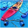 VSAQLNWZ Stabilizzatore Gonfiabile, Stabilità Gonfiabile Kayak Float, Montaggio Rapido Kit Stabilizzatore Gonfiabile per Canoa per Kayak E Barche con Fori,Yellow