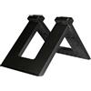 Generic Espositore per bicicletta - Supporto da parcheggio per bambini da 22,4 cm | Supporto stabile da pavimento in PVC - 400 g Supporto triangolare rinforzato per bici da equilibrio, ideale per riporre