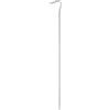 QUAHEAS Picchetti per tenda in acciaio zincato, lunghezza 30 cm, diametro 4 mm, 50 pezzi, con ganci per accessori per tenda, campeggio, outdoor, escursionismo, festival, fissaggio e tensione di teloni