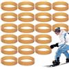 Wectirc 20 cinghie elastiche in gomma per sci, snowboard, sport invernali all'aperto, accessori da sci per snowboard e sci