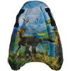 PETSOLA Tavola Galleggiante Gonfiabile Impermeabile Tavola con Maniglie Leggero Accessorio Acquatico, Dinosauro