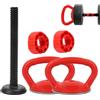 Generic Kettlebell, manopole di ricambio per kettlebell, maniglie per manubri con bloccaggio, per palestra, allenamento, fitness, esercizi di sollevamento , competizioni