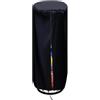 Lapiglo 210D Oxford Calcio Rack Copertura Impermeabile Antipolvere Resistente UV Sport Palla Organizzatore Protector Nero 89x79cm