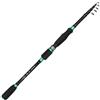 Zpengtai Canna da Pesca Canna da Viaggio Spinning Lancio 1.8M 2.1M .4M .7M in Carbonio Pesca telescopica Attrezzatura(Gun Handle,1.8 m)