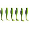XUMIUZIY Esche da Pesca Realistiche con Coda a T |Esche in Silicone Bicolore da 6,7 cm per Spigole d'acqua Salata (#3)