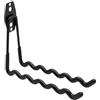 Generic Supporto per racchette da tennis in metallo, montaggio a parete, gancio per racchette, organizer per racchette, supporto multiuso per garage, può contenere fino a 6 racchette, 19,5 x 16 x 6,8 cm