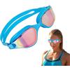 Wectirc Occhialini da nuoto HD per adulti, in silicone, impermeabili, elettrolitici, regolabili, in silicone, elettrolitici, anti-appannamento, ampia visuale per adulti