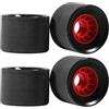 Vestamore 4 ruote flash per skateboard, 7 x 5,1 cm, in poliuretano, durezza 80A, ruote Cruiser ad alto rimbalzo con design a luce LED, compatibili con longboard e skateboard da pesce