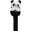 Mtlavishness Coprimazza da Golf Simpatico Panda a Forma di Cartone Animato Copricapo per Putter da Golf in Tessuto Morbido con Fodera in Peluche Addensata per Protezione della