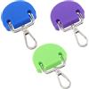 Toddmomy 3 Clip Elastiche per Kayak: Clip Elastiche per SUP con moschettone per Tavole da Paddle e Barche - Robusto di Fissaggio per Attrezzatura, Ideale per Campeggio, Kayak e Pesca.