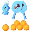 Generisch Allenatore da pong per bambini, da appendere, per interni, regolabile, coordinazione occhio-mano, gioco familiare, giocattolo sportivo