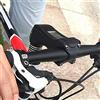 ReachMall Computer per bici con cavo, tachimetro impermeabile con schermo grande, retroilluminazione, sensore di temperatura per attacco manubrio da 28,6 mm e manubrio da 31,8 mm