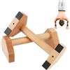 Generico Maniglie Calisthenics in Legno Stabili Flessioni Verticali Push Up attrezzature Fitness Parallele per interni esterni Antiscivolo Portatili Palestra Corpo Libero Proteggi Articolazioni Verticali
