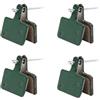 Generico Compatibile for pastiglie Freno a Disco TEKTRO E10.11 Resina-Metallo 2mm universali, Adatte for Bici da Strada MTB Shimano M355/M395/M495 Tektro HD-M520/E350,Componenti(8 Pair)