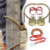 Generic Scarpe da arrampicata regolabili per lavori sugli alberi, attività ad alta quota, design confortevole, acciaio al carbonio
