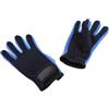 Wodsty Guanti in neoprene per sport acquatici, spessore 1,5 mm, antiscivolo e antigraffio, per immersioni, pesca e rafting (S nero)