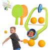 Nuyhgtr Door Pingpong Game, portatile porta pong Match for Kids with Racket and Balls, tavolo Tennis Trainer Set for Home and School, Fun Competition for Nursery and Kindergarten
