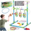 Genérico Gioco da lanciare, set completo di stoccaggio, per esterni, cortile, giardino, parco, sport, esercizi, feste, famiglia, adulti, ragazzi e ragazze