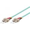 Cavo in fibra ottica Wp Rack multimodale cavo di collegamento colore Aqua [WPC-FP3-5SCSC-010]