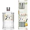 Roku Gin, Gin Artigianale Giapponese, Confezione Regalo con Bicchiere, Equilibrato nei Sapori e Multistrato, Composto da 6 Botaniche, 43% Vol. - 1 Bottiglia da 700ml con Bicchiere