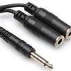 HOSA YPP-111 - Cavo a Y da 1/4 in TS a Dual 1/4 in TSF