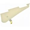 Dopro LP Battipenna per chitarra e LP in acciaio inox con viti di montaggio in acciaio dorato per USA Les Paul Cream 1 Ply