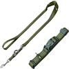 Hunter Set collare e guinzaglio - Hunter London verde oliva - Collare M + guinzaglio L 2 m x H 1 cm