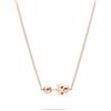 LIEBESKIND Berlin donna collana LJ-1724-N-43 in acciaio inossidabile in IP oro rosa