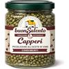 buon Salento BuonSalento Capperi Piccolissimi all'Aceto di Vino - Capperi Conditi Artigianali - Condimento per Insalate, Pasta e Piatti Mediterranei - Specialità Italiana