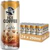 HELL Ice Coffee Latte | 24 x 250ml Cans Multipack | 40mg/100ml Caffeine | Contains Arabica Coffee Extracts | 75% UHT Milk | Ready To Drink