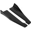 VTSGBLS Gonna corpo Ali di labbra Per Alfa Per Romeo Per Stelvio Spoiler Paraurti Minigonna Laterale Protezione Splitter(Nero lucido)