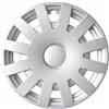 Generico Set Copricerchi 15 Pollici Compatibili con Citroen C3 e Citroen Berlingo, Coppe Ruota per Cerchi in Ferro, Design Elegante, Montaggio Rapido, Look Rinnovato Auto